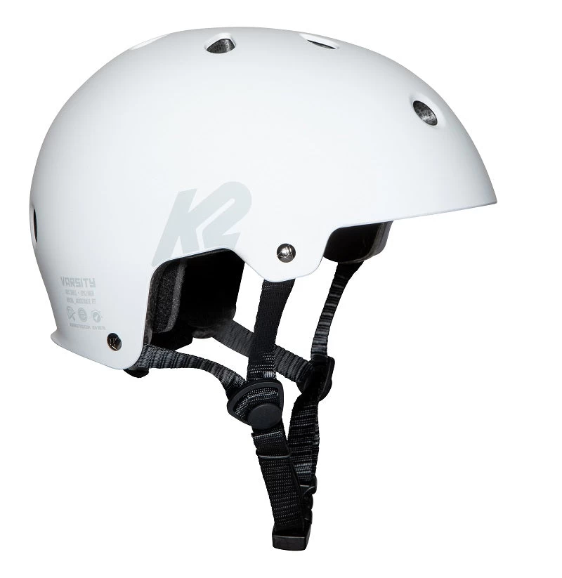 K2 Varsity Adjustable Helmet - White 1 K2 Varsity Adjustable Helmet - White