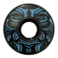Kaltik Face Black Wheels 59mm 90a - Set Of 4