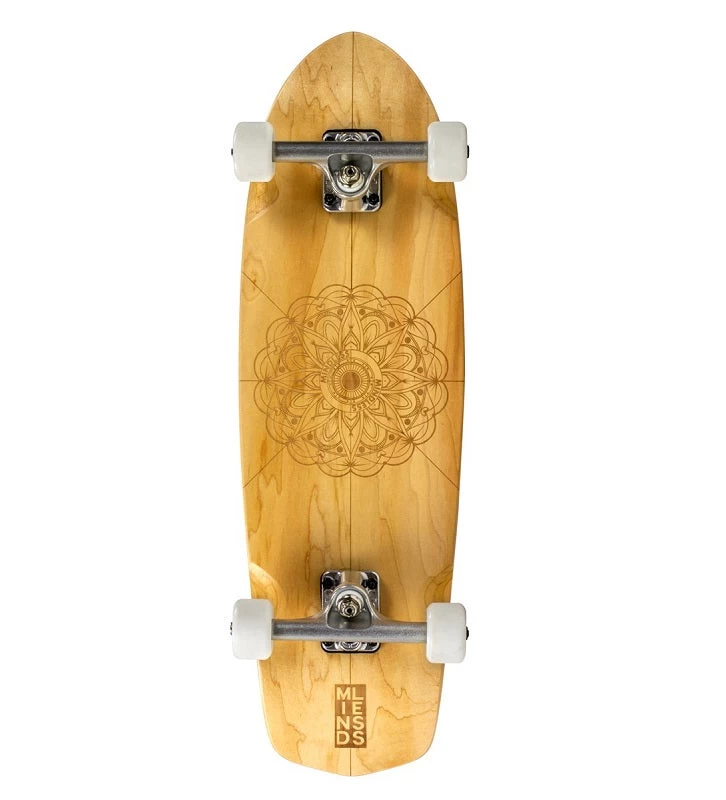 Mindless Mandala Gen X Cruiser Skateboard - 28" 1 Mindless Mandala Gen X Cruiser Skateboard - 28"