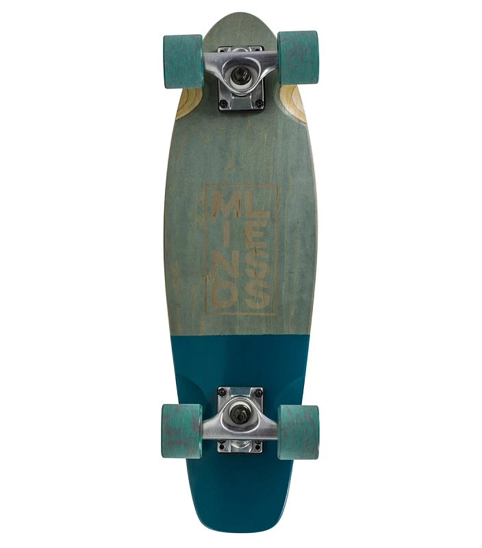 Mindless Stained Daily III Cruiser Skateboard - Grey 24" 1 Mindless Stained Daily III Cruiser Skateboard - Grey 24"