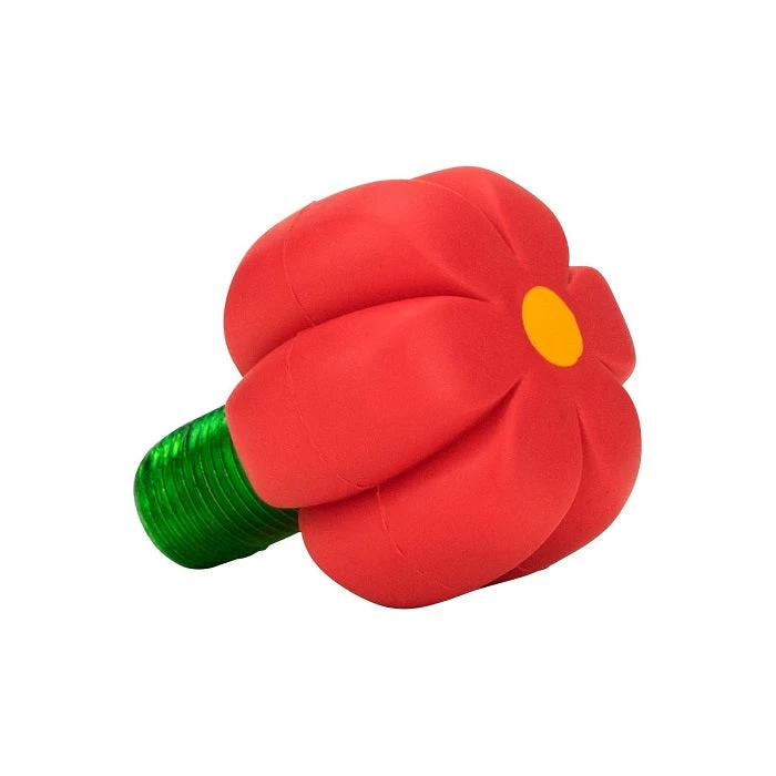 Moxi Brake Petal Toe Stops - Red Hibiscus 1 Moxi Brake Petal Toe Stops - Red Hibiscus