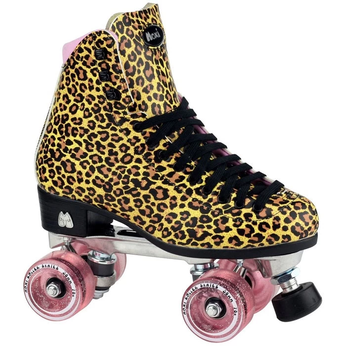 Moxi Ivy Jungle Leopard Quad Roller Skates 1 Moxi Ivy Jungle Leopard Quad Roller Skates
