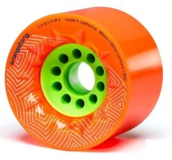 Orangatang Caguama Longboard Wheels - Orange 85mm 80a