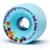 Orangatang Fat Free Longboard Wheels - Blue 65mm 77a