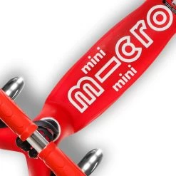 Mini Micro Deluxe LED Scooter - Red -Skateboard Promotion Store pGyaEIi