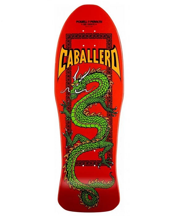 Powell Peralta Reissue Cab Chinese Dragon Skateboard Deck - 10" 1 Powell Peralta Reissue Cab Chinese Dragon Skateboard Deck - 10"