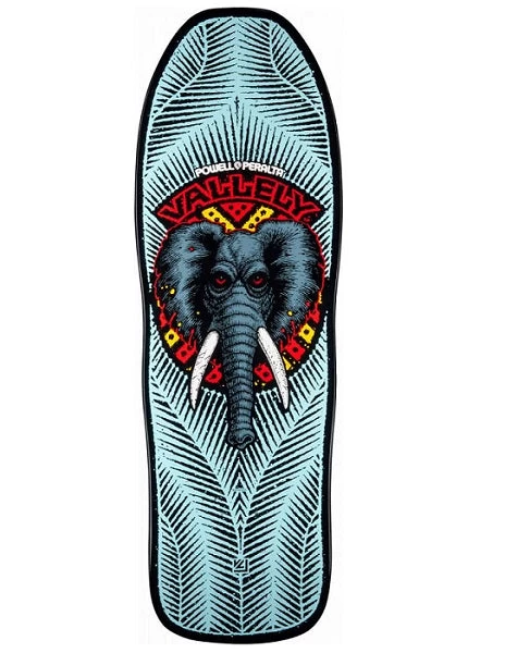 Powell Peralta Reissue Vallely Elephant Skateboard Deck - 10" 1 Powell Peralta Reissue Vallely Elephant Skateboard Deck - 10"