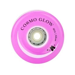 Moxi Cosmo Glow LED Light Up Roller Skate Wheels Purple Haze 62mm 80a - 4 Pack