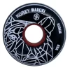 Red Eye Korey Waikiki Black Wheels 62mm 89a - Set Of 4