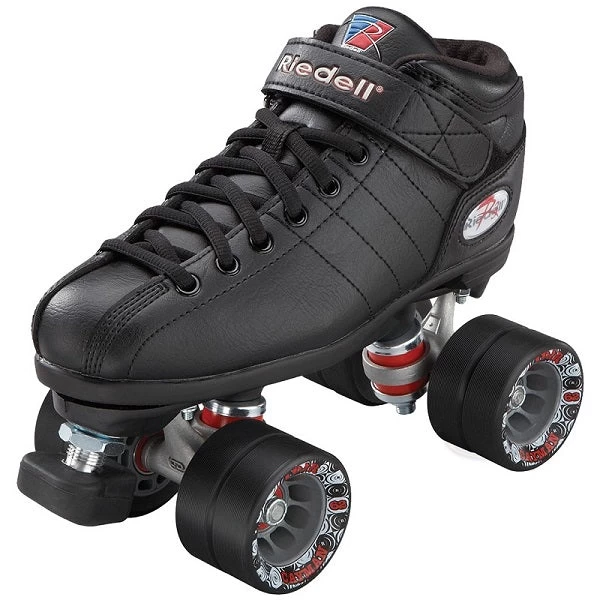 Riedell R3 Roller Skates - Black 1 Riedell R3 Roller Skates - Black