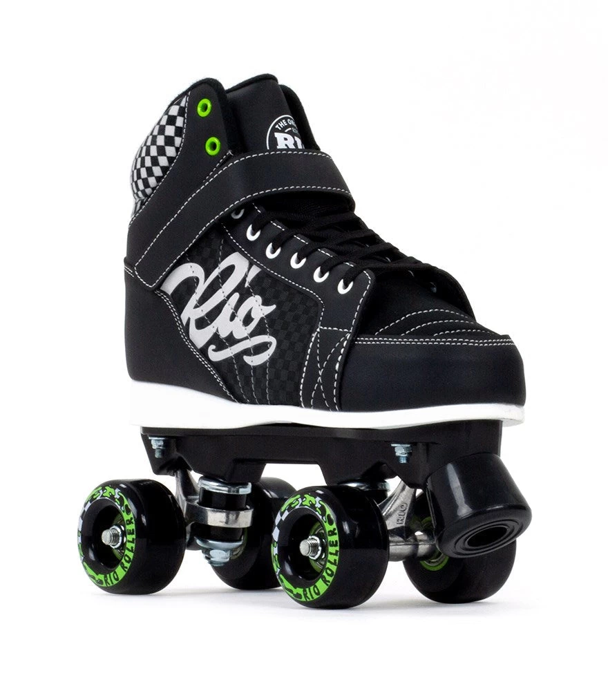 Rio Roller Mayhem II Quad Roller Skates - Black 1 Rio Roller Mayhem II Quad Roller Skates - Black
