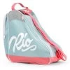 Rio Roller Script Skate Bag - Teal/Coral