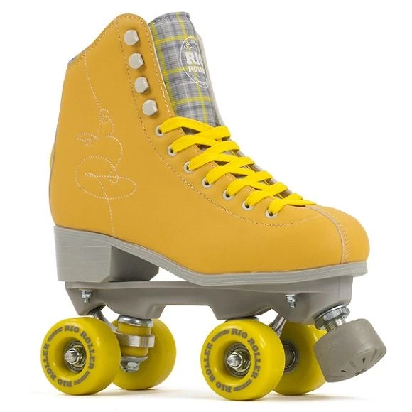 Rio Roller Signature Quad Roller Skates - Yellow 1 Rio Roller Signature Quad Roller Skates - Yellow