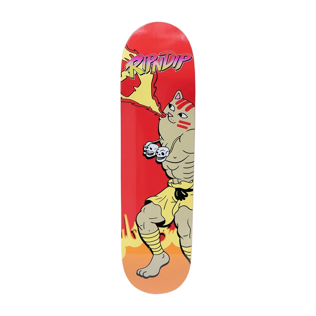 RIPNDIP Combo Red Skateboard Deck - 8.25" 1 RIPNDIP Combo Red Skateboard Deck - 8.25"