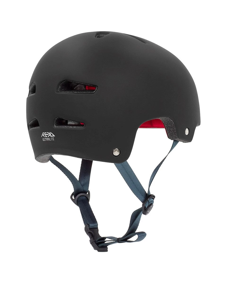 Rekd Ultralite In-Mold Helmet - Black 2 Rekd Ultralite In-Mold Helmet - Black - Image 2