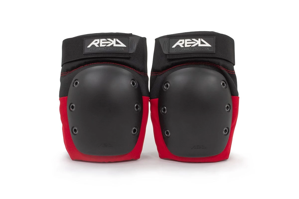Rekd Ramp Knee Pads - Red 1 Rekd Ramp Knee Pads - Red