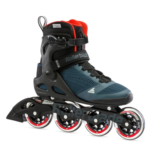 Rollerblade Macroblade 90 Mens Skates - Blue/Orange 1 Rollerblade Macroblade 90 Mens Skates - Blue/Orange