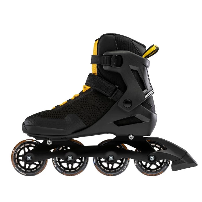 Rollerblade Spark 80 Inline Skates - Black/Yellow 2 Rollerblade Spark 80 Inline Skates - Black/Yellow - Image 2