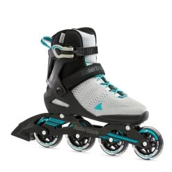 Rollerblade Spark 80 Womens Inline Skates - Grey/Turquoise