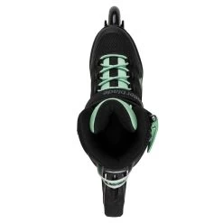 Rollerblade Spark 84 Womens Inline Skates - Black/Mint Green -Skateboard Promotion Store rollerblade spark 84 womens inline skates black mint green top