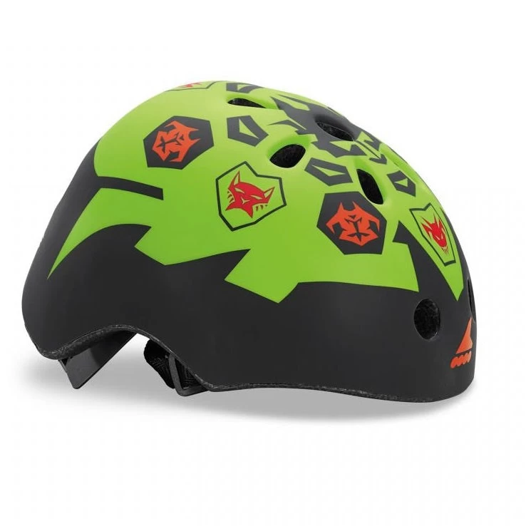 Rollerblade Twist Junior Adjustable Helmet Black And Lime 1 Rollerblade Twist Junior Adjustable Helmet Black And Lime