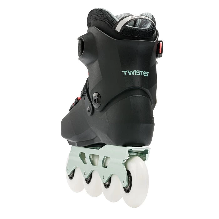 Rollerblade Twister XT Womens Inline Skates - Black/Mint 3 Rollerblade Twister XT Womens Inline Skates - Black/Mint - Image 3
