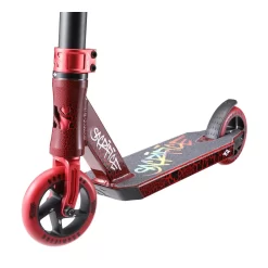 Sacrifice Mini Flyte V2 Stunt Scooter - Red/Black 5 Sacrifice Mini Flyte V2 Stunt Scooter - Red/Black -Skateboard Promotion Store sacrifice mini flyte v2 stunt scooter red black close