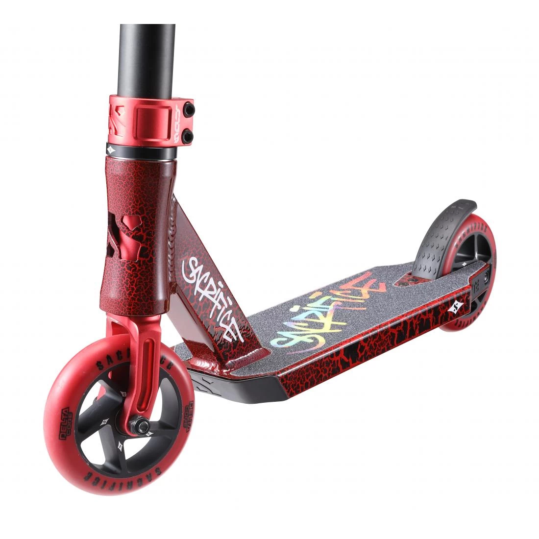 Sacrifice Mini Flyte V2 Stunt Scooter - Red/Black 3 Sacrifice Mini Flyte V2 Stunt Scooter - Red/Black - Image 3