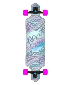 Santa Cruz Prismatic Dot Drop Thru Longboard - 36"