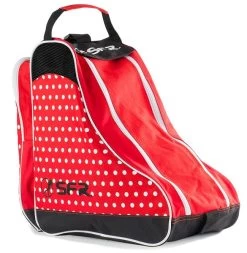 SFR Designer Skate Bag - Red Polka