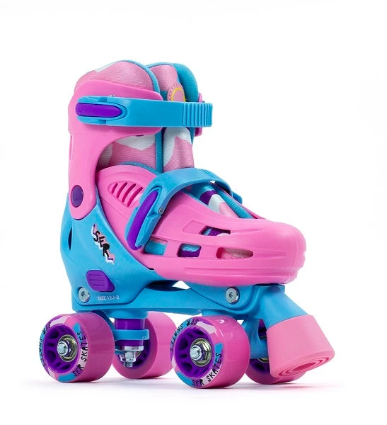 SFR Hurricane III Adjustable Roller Skates - Pink/Blue 1 SFR Hurricane III Adjustable Roller Skates - Pink/Blue