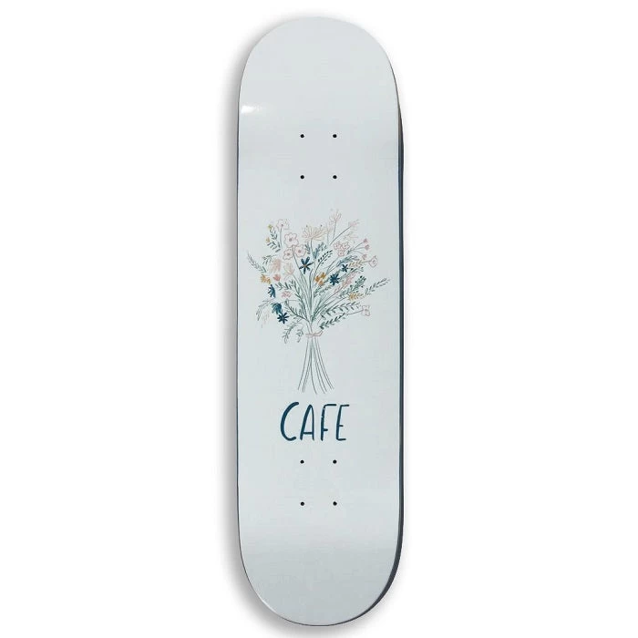 Skateboard Cafe Bouquet Deck White - 8.0" 1 Skateboard Cafe Bouquet Deck White - 8.0"