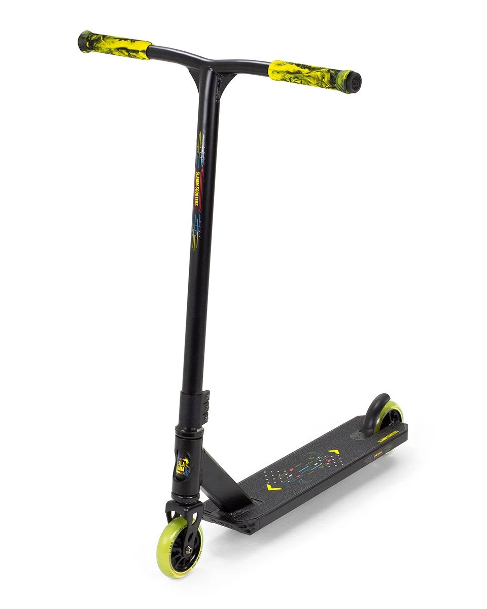 Slamm Classic V9 Stunt Scooter - Black/Yellow 1 Slamm Classic V9 Stunt Scooter - Black/Yellow