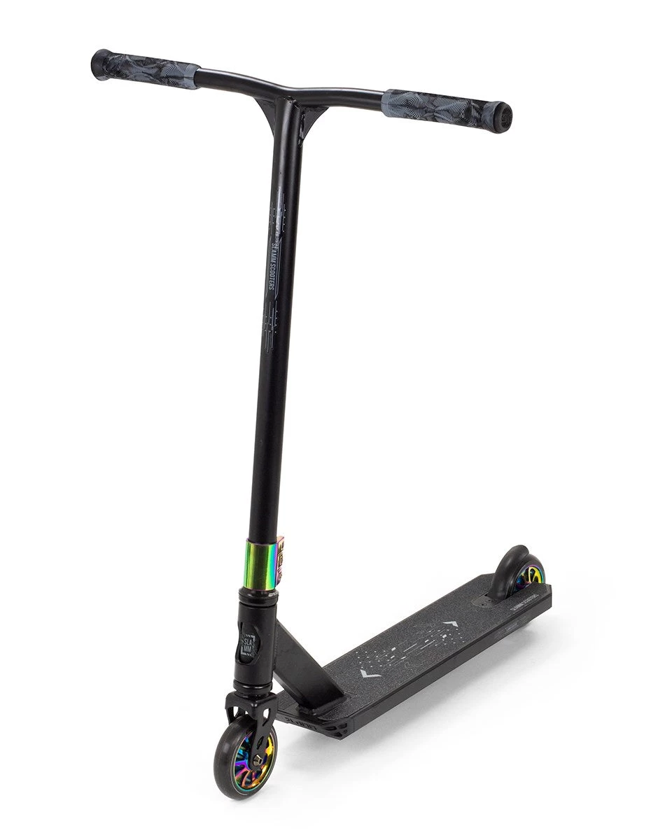 Slamm Classic V9 Stunt Scooter - Black/Neochrome 1 Slamm Classic V9 Stunt Scooter - Black/Neochrome