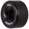 Sonar Zen Black Quad Roller Skate Wheels 62mm - Set Of 4