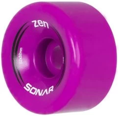 Sonar Zen Magenta Quad Roller Skate Wheels 62mm - Set Of 4