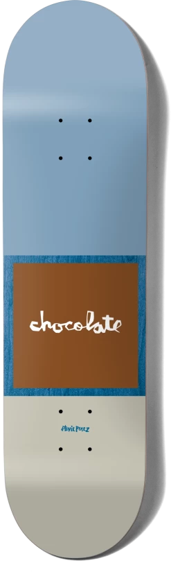 Chocolate Perez OG Square W45D1 Skateboard Deck - 8.0"