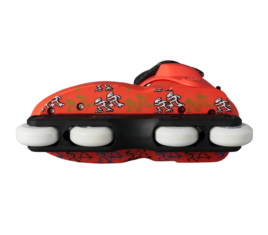 Them 909 X WKND Skateboards 58mm Orange Skates 2 Them 909 X WKND Skateboards 58mm Orange Skates - Image 2