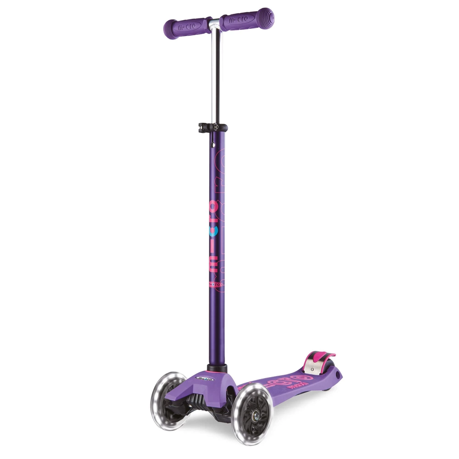 Maxi Micro Deluxe LED Scooter - Purple 1 Maxi Micro Deluxe LED Scooter - Purple